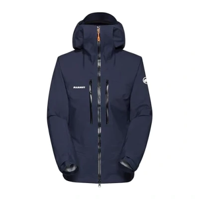 Abbildung von Mammut Taiss HS Hooded Hardshelljacke, Damen, Größe: XS, Marine black