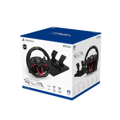 Abbildung von HORI Wireless Racing Wheel Apex für PlayStation 5, 4 und Windows 11/10