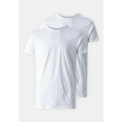 Abbildung von Puma Basic CREW TEE 2 PACK Unterhemd/shirt, Herren, Größe: Small, White