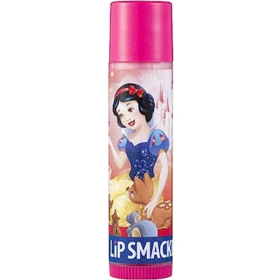 Abbildung von Lip Smacker Schneewittchen Lippenbalsam, Disney Prinzessinnen, Aromatisierter Lippenbalsam für Kinder, Feuchtigkeitsspendend und Glättend, Glänzende Lippen, Kirsch Geschmack