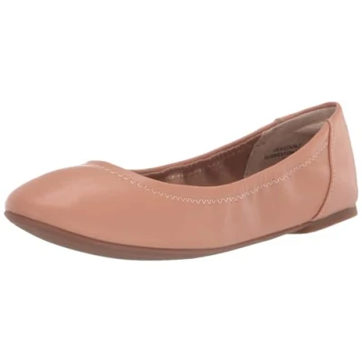 Abbildung von Amazon Essentials Damen Ballerinas Belice Zum Hineinschlüpfen, Helles Kamelbraun, 39.5 EU