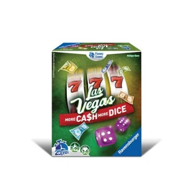 Abbildung von Ravensburger Las Vegas Erweiterung More Cash dice Gesellschaftsspiel Würfelspiel mit Familie oder Freunden ab 8 Jahren 26008 Unisex französische Version