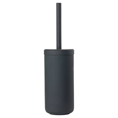 Abbildung von Zone Denmark Ume Toilettenbürste, WC Bürste, Klobürste in Schönem Dänischem Design, aus Steinzeug mit Soft Touch Beschichtung, Durchm. 10 cm, Höhe 38,7 Schwarz