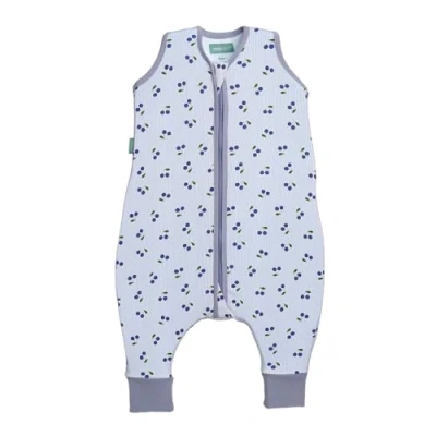 Abbildung von molis&amp;co Baby Schlafsack mit Füßen 0.5 TOG Sommerschlafsack für Jungen Kinder Babyschlafsack Beinen 100% Baumwolle (Oeko TEX 100), Premium Qualität Cherries (100 cm)