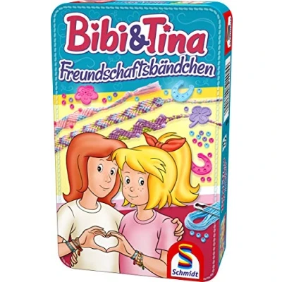 Abbildung von Schmidt Spiele Bibi &amp; Tina 51404 und Tina, Freundschaftsarmbänder, Türkis