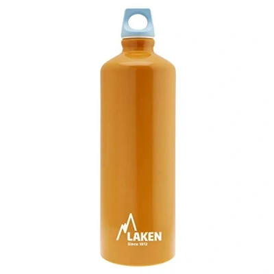 Abbildung von Laken Futura Alu Trinkflasche Schmale Öffnung Schraubdeckel mit Schlaufe 1L, Orange