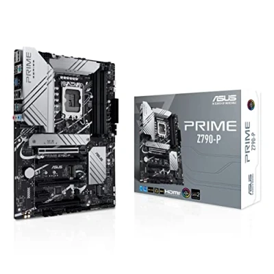 Abbildung von ASUS Prime Z790 P Gaming Mainboard Sockel Intel LGA1700 (ATX, PCIe 5.0, DDR5 Speicher, 3x M.2, HDMI, DisplayPort, Aura Sync)