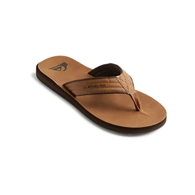 Abbildung von Quiksilver Carver Zehentrenner, Herren, Größe: 43, Beige