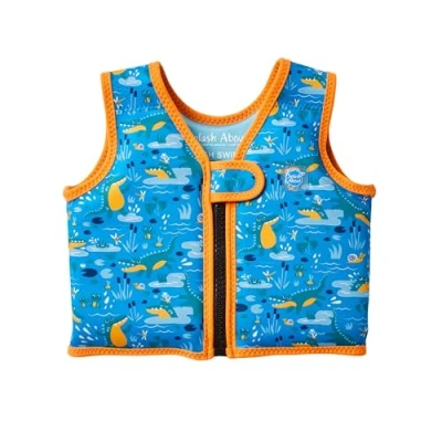 Abbildung von Splash About Gilet da Nuoto Go Splash, Unisex Baby Schwimmweste, Croc Creek, 4 6 Anni