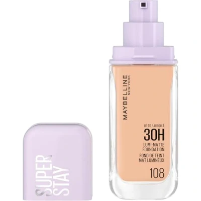 Abbildung von Maybelline New York Super STAY LUMI Matte Foundation Foundation, Damen, Größe: 35 ml, 108