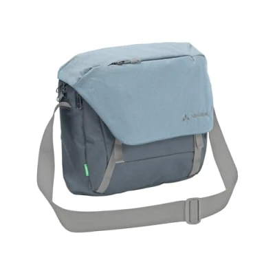 Abbildung von VAUDE Umhängetasche ROM S III Blau, hochwertige Messenger Bag Herren &amp; Damen aus recyceltem PET, wasserabweisende Schultertasche mit Notebook Fach ideal für den urbanen Alltag