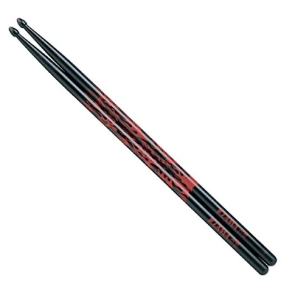 Abbildung von TAMA Rythmic Fire Design Dumstick Schwarz/Rot 390mm/13mm (O7A F BR)