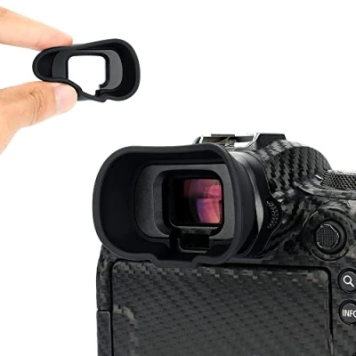 Abbildung von KIWIFOTOS Kamera Augenmuschel Okular für Canon EOS R5C R5 R6 R6II, Sucherschutz Zubehör