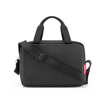 Abbildung von reisenthel coolerbag to go Black Kleine Lunch Kühltasche zum Umhängen Ideal für Picknicks, das Büro und unterwegs