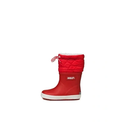 Abbildung von Aigle Unisex Kinder Giboulee 2 Gummistiefel, Rot Weiß, 23 EU