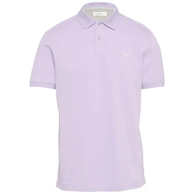 Abbildung von s.Oliver Poloshirt, Herren, Größe: Large, Lavendel
