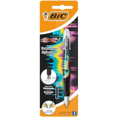 Abbildung von BIC 8794074 Füller x pen DECORS, Medium, Dekor Skull, Blister à 1 Stück
