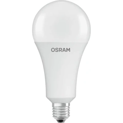 Abbildung von OSRAM LED Star Classic A200, matte Lampe in Birnenform, E27 Sockel, Warmweiß (2700K), 3452 Lumen, Ersatz für herkömmliche 200W Glühbirnen, 1er Pack