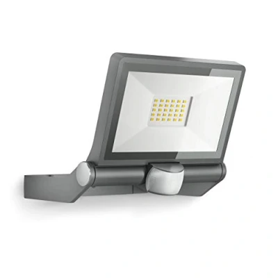 Abbildung von Steinel LED Außenstrahler XLED ONE S anthrazit, 180 Bewegungsmelder, 18,6 W, 2050 lm, 3000K, für Zufahrt, Hof und Garten, 065249, Aluminium