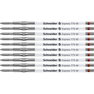 Abbildung von Schneider Express 775 M Kugelschreiber Mine (dokumentenecht) 10er Packung braun