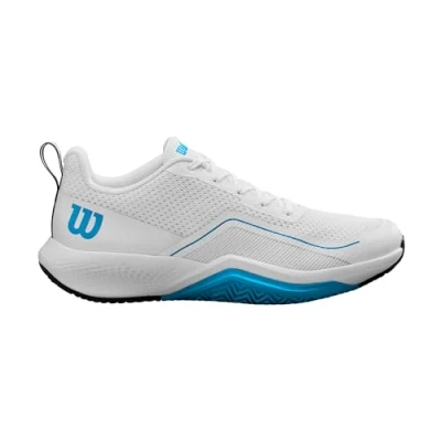 Abbildung von Wilson Herren Rush PRO LITE Tennisschuh, White/Atomic Blue/Navy Blazer, 42 EU