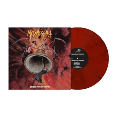 Abbildung von Hellish Expectations (Crimson Red W/Black Smoke) [Vinyl LP]