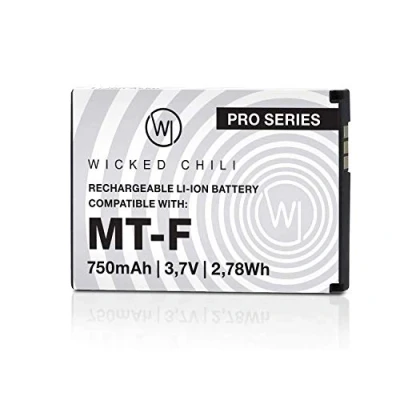 Abbildung von Wicked Chili Akku kompatibel mit AVM Fritz!Fon C5 / C4 M2 Fritzfon Telefon Zusatzakku 1x Ersatz für Original Fritz Fon 312BAT006, 312BAT016 (750mAh Li Ion)