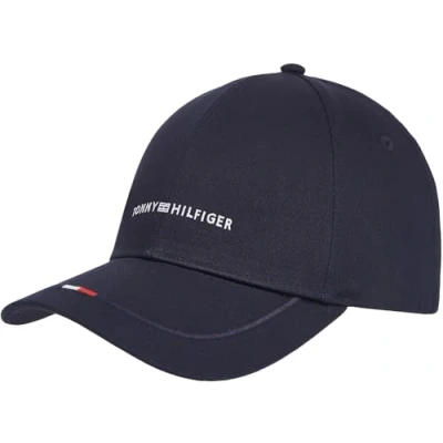 Abbildung von Tommy Hilfiger Herren Cap Foundation 6 Panel mit Logo, Blau (Space Blue), Einheitsgröße