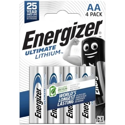 Abbildung von Energizer Batterien AA, Ultimate Lithium Batterie, 4 Stück