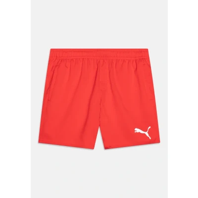 Abbildung von Puma SWIM BOYS Medium Length Badeshorts für Kinder, Größe: 140, Red