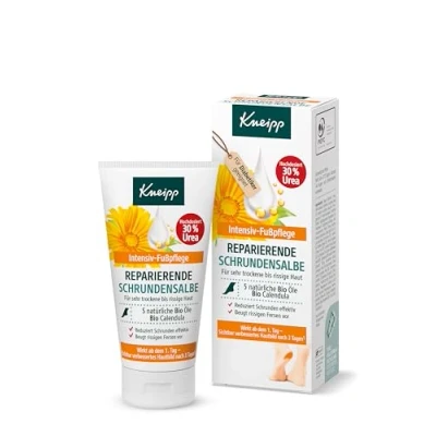 Abbildung von Kneipp Reparierende Schrundensalbe mit 30% Urea Intensiv Fußpflege Bio Calendula Für ein sichtbar und spürbar weiches glattes Hautgefühl Diabetiker geeignet 50ml