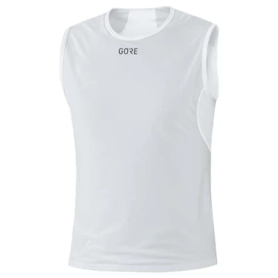 Abbildung von GORE WEAR Herren Windstopper Base Layer Shirt Ärmellos, Light Grey/White, XL EU
