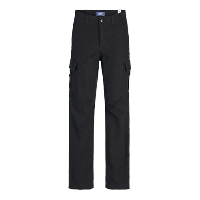Abbildung von Jack &amp; Jones Junior Cargohose für Kinder, Größe: 146, Black