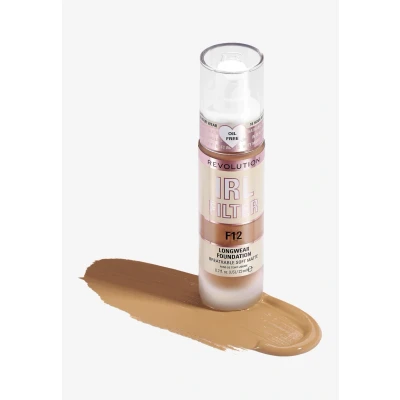 Abbildung von Makeup Revolution IRL Filter Longwear Foundation Foundation, Damen, Größe: 23 ml, F12