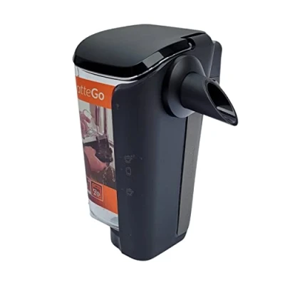 Abbildung von Philips Milchbehälter (Version C) zu LatteGo Kaffeemaschine, Schwarz, Silver, Transparent