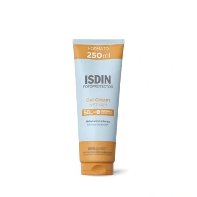 Abbildung von ISDIN Fotoprotector Gel Cream Körper Sonnenschutz LSF 50 (250ml) Lichtschutz für den mit sehr hohem UVB/UVA Schutz