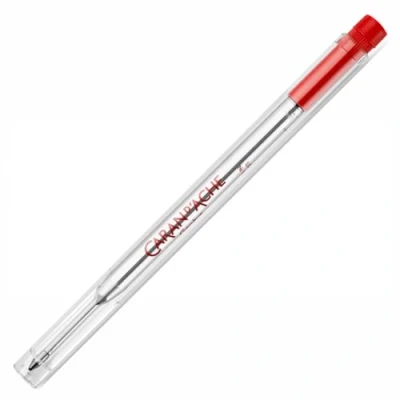 Abbildung von Caran d&#039;Ache 8420.000 Tinten und Refills Goliath Patrone Rot, 1 Stück (1er Pack)