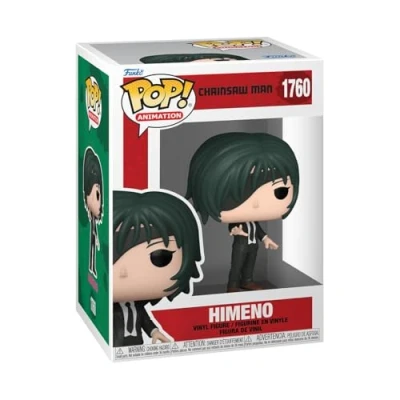 Abbildung von Funko Pop! Animation: CSM Himeno Chainsaw Man Vinyl Sammelfigur Geschenkidee Offizielle Handelswaren Spielzeug Für Kinder und Erwachsene Anime Fans Modellfigur Sammler Display