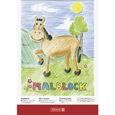 Abbildung von Brunnen 1047304 Malblock (A3, 70 g/m², 50 Blatt, kopfverleimt)