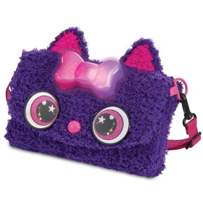 Abbildung von VTech Kid&#039;Couture Zauberhafte Katzen Handtasche DIY Stickset mit magischen Lichteffekten und Sound Für Kinder von 5 9 Jahren