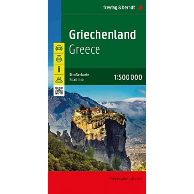 Abbildung von Griechenland, Straßenkarte 1:500.000, freytag &amp; berndt (freytag Auto + Freizeitkarten)