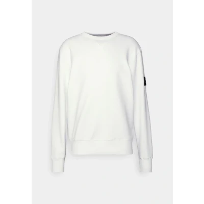 Abbildung von Calvin Klein Jeans Badge CREW NECK Sweatshirt, Herren, Größe: XXS, Bright white
