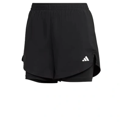 Abbildung von adidas Performance kurze Sporthose, Damen, Größe: XL, Black/white
