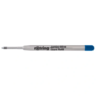 Abbildung von rotring Tikky Kugelschreiber Mine Jumbo, Strichfarbe: blau, Strichstärke: M, 5er Pack