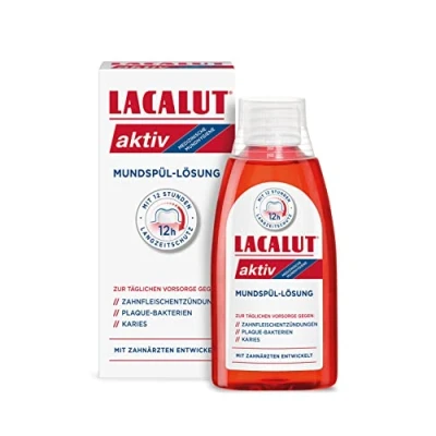 Abbildung von Lacalut Zahnsteinkontrolle aktiv Mundspül Lösung 1x300ml