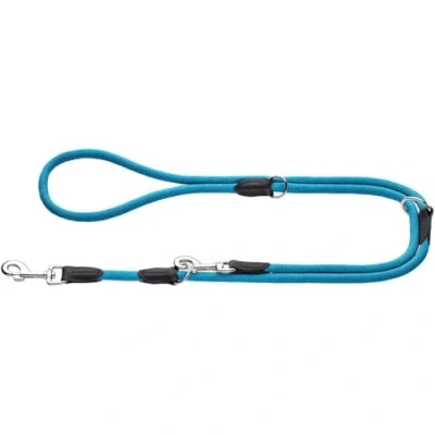 Abbildung von HUNTER Freestyle Verstellbare Führleine für Hunde, robust, wetterfest, 1,0/200 cm, petrol