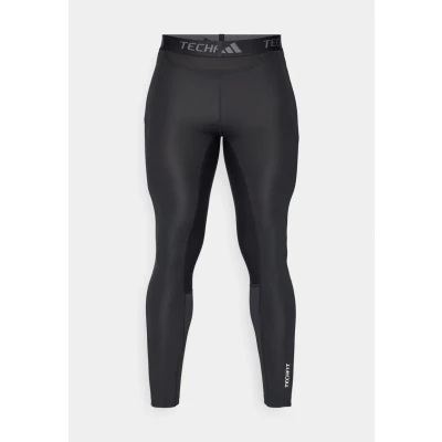 Abbildung von adidas Herren TECHFIT COMPRESSION TRAINING LONG TIGHT, Black, M