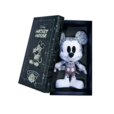 Abbildung von Simba 6315870275 Disney Comics Mickey Mouse, Februar Edition, Amazon Exclusiv, 35cm Plüschfigur, Micky Maus, im Geschenkkarton, Limitiert, Sonderedition, Sammlerstück, ab den ersten Lebensmonaten