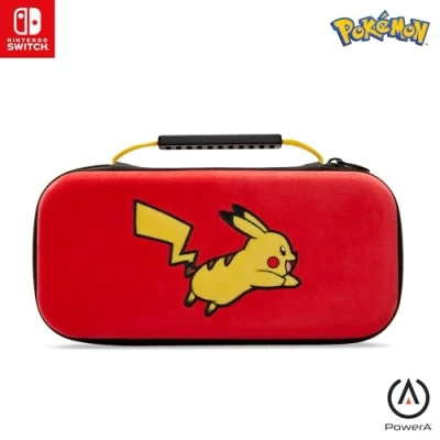 Abbildung von PowerA Schutzetui Nintendo Switch OLED Modell, oder Lite Pokemon; Pikachu Jump, Schutzetui, Gaming Etui, Konsolentasche, Zubehör, Aufbewahrung, offiziell