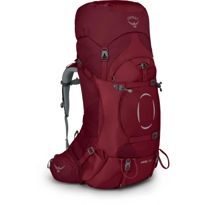 Abbildung von Osprey Ariel 55 Trekkingrucksack für Frauen Claret Red WM/L